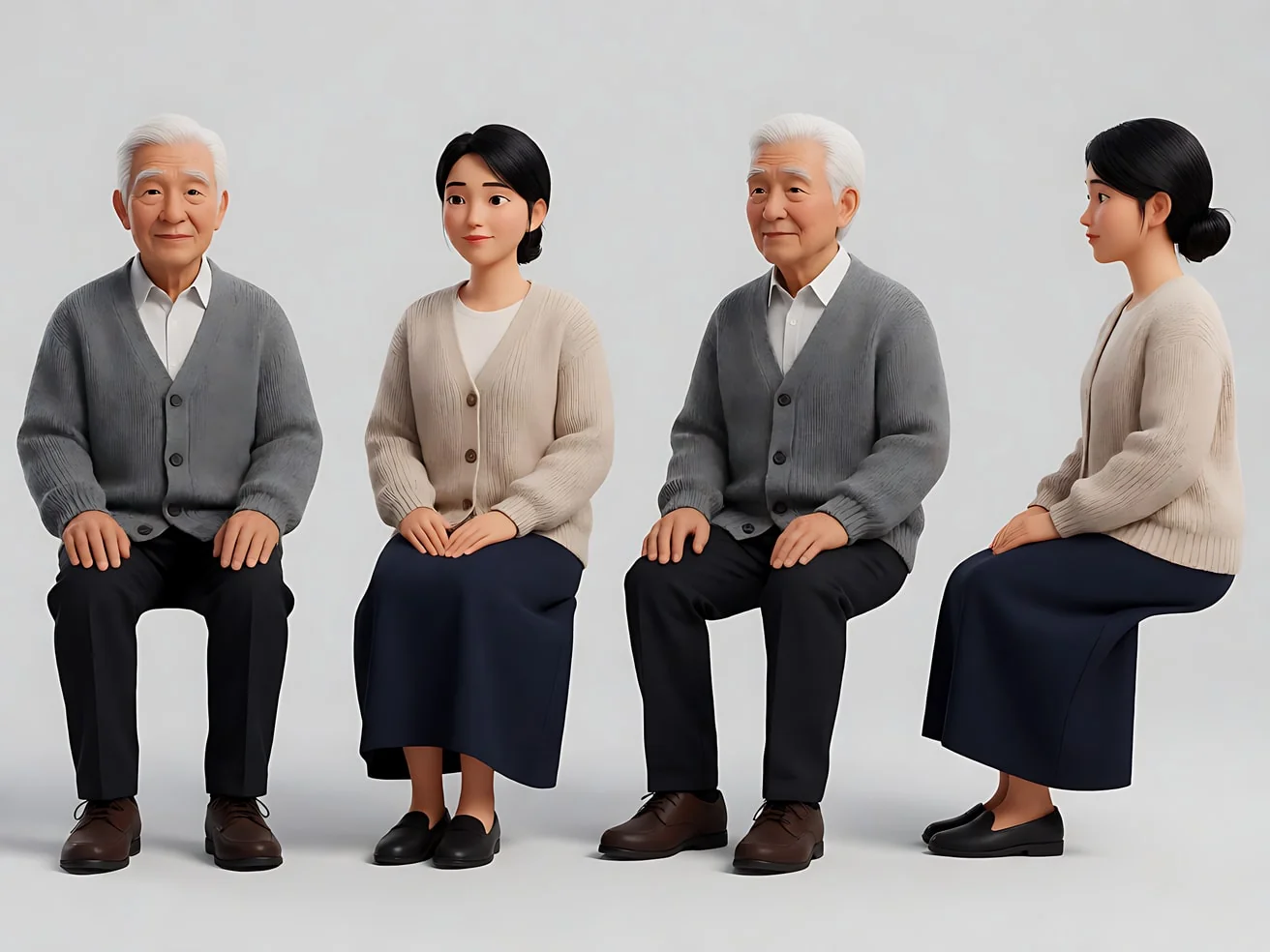 图1 角色定妆