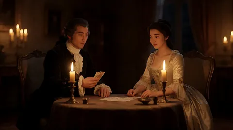 《巴里·林登》烛光牌局 · 摄影指导约翰·奥尔科特与导演为了只用烛光拍摄