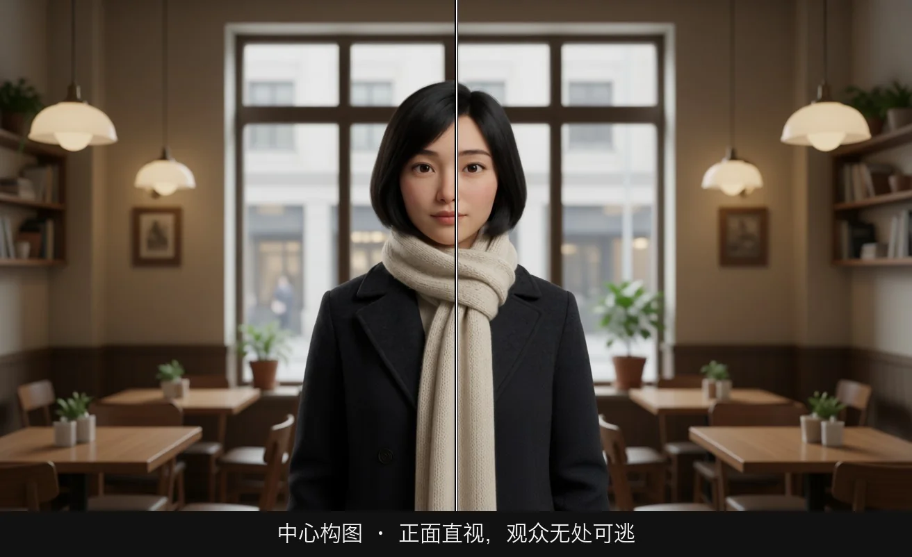 中心构图