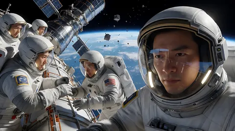 《地心引力》开场 · 开场是一个十余分钟、看不出剪辑点的数字长镜头