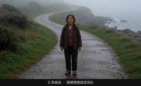 S 形曲线 · 眼睛慢慢绕进深处