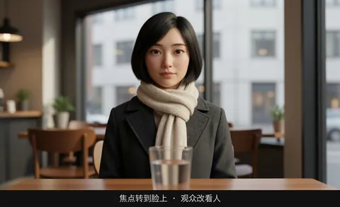 焦点转到脸上 · 观众改看人