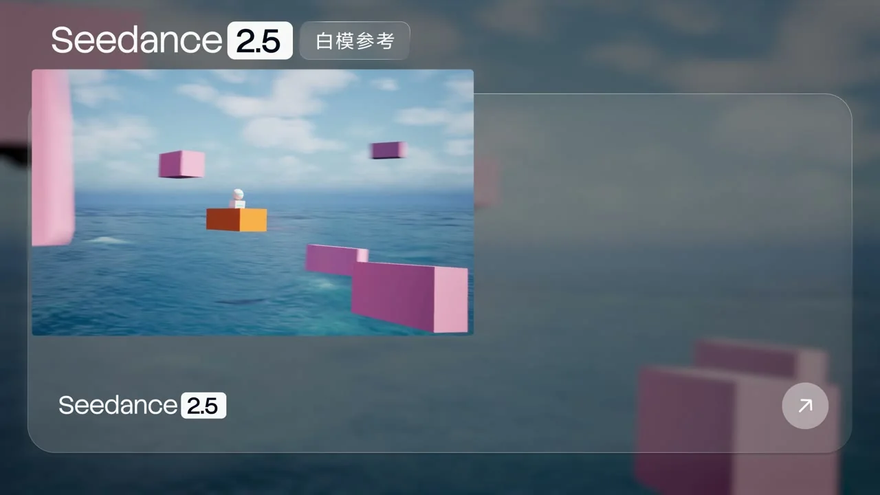 用几何体搭出的白模空间