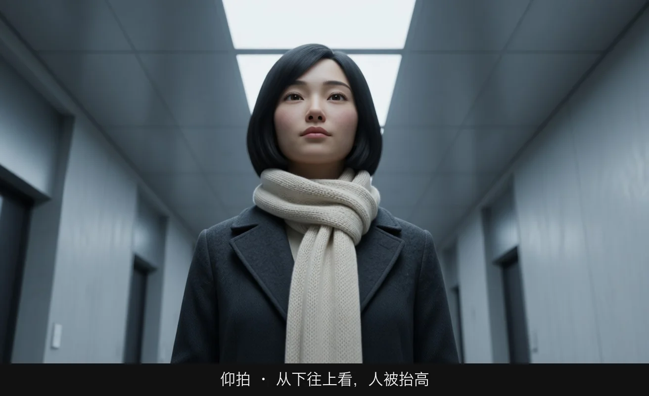 仰拍
