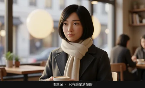 浅景深 · 只有脸是清楚的