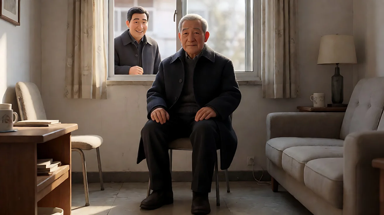 《东京物语》尾道的开场与结尾 · 开场先是一组空镜——港口、石灯笼、经过的火车