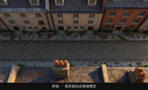 移轴 · 真街被拍成微缩模型