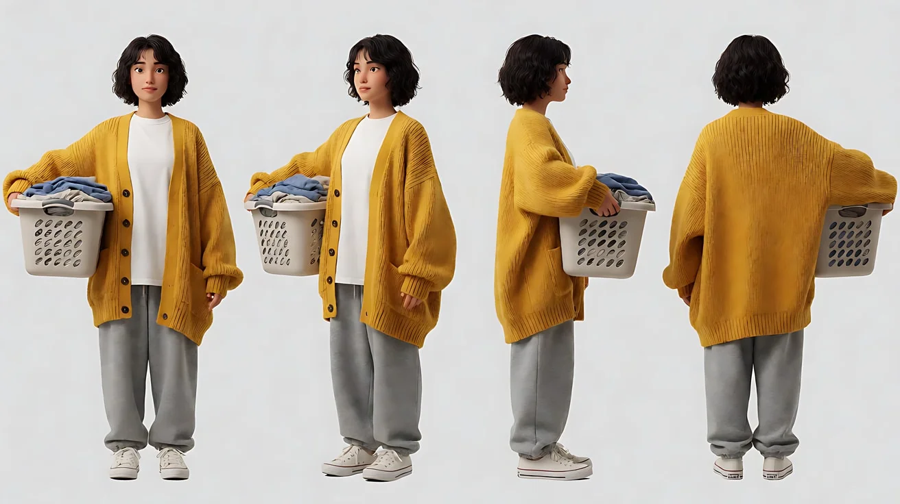 图1 角色定妆
